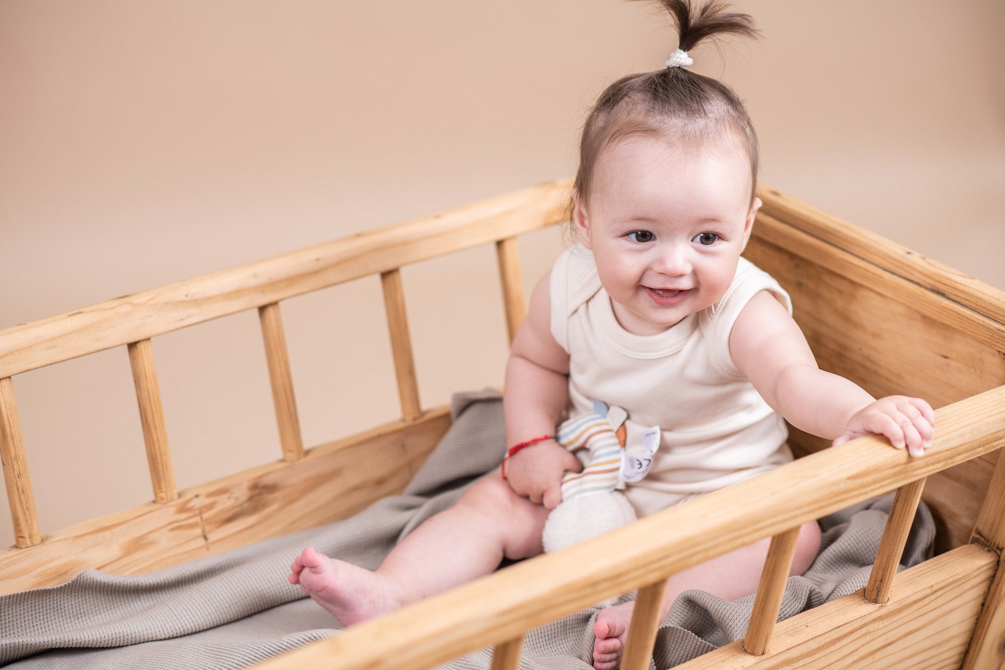 Bodi sa nogavicama - krem