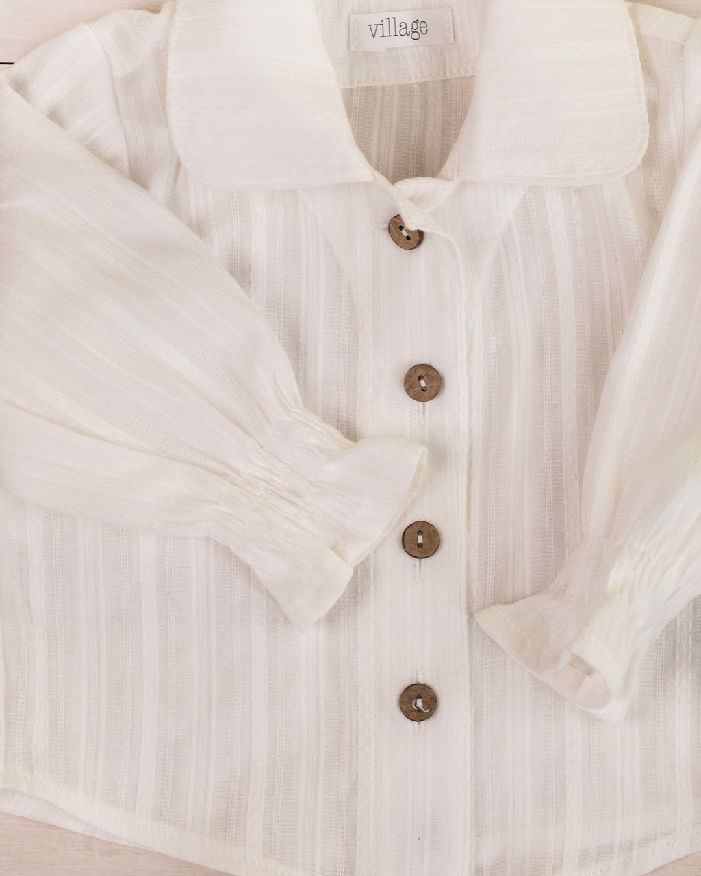 Košuljica dugih rukava - bela