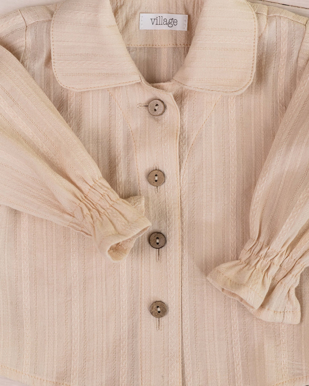 Košuljica dugih rukava - krem