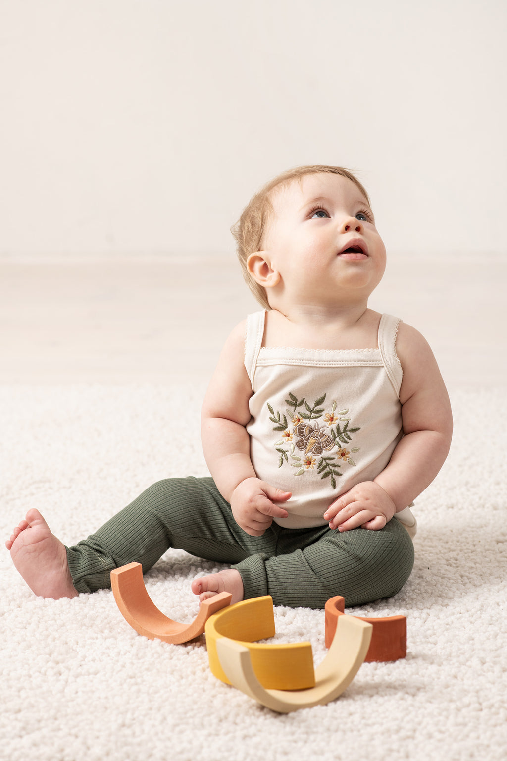 Rebraste helanke - zelena