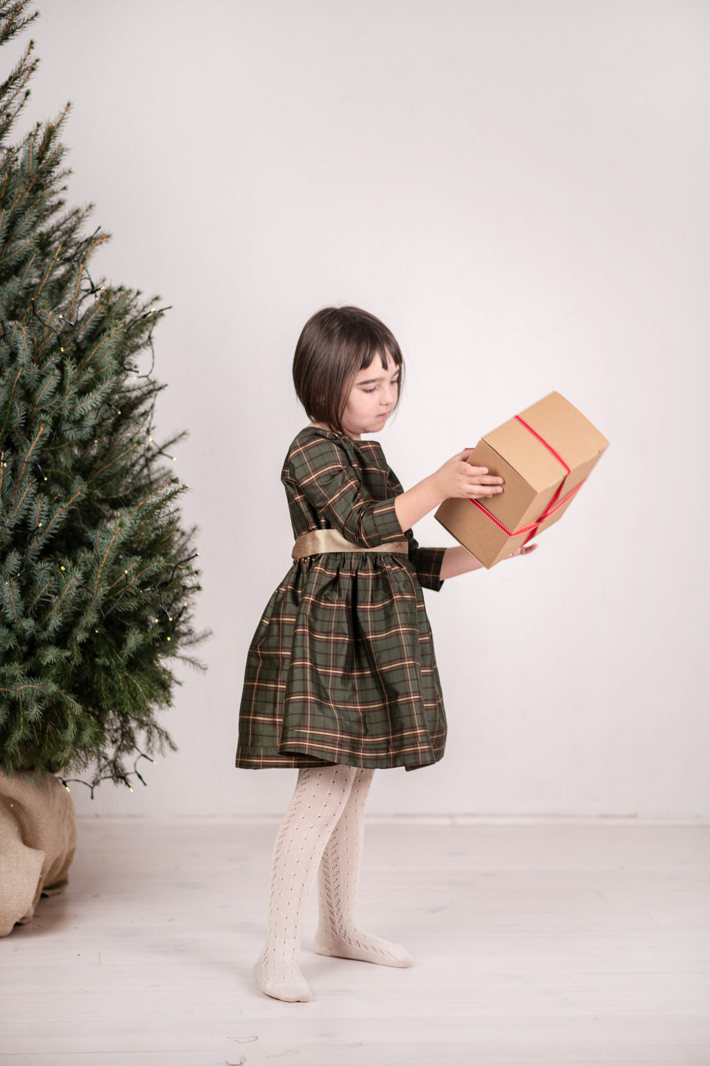 Haljina Kalina - karirana