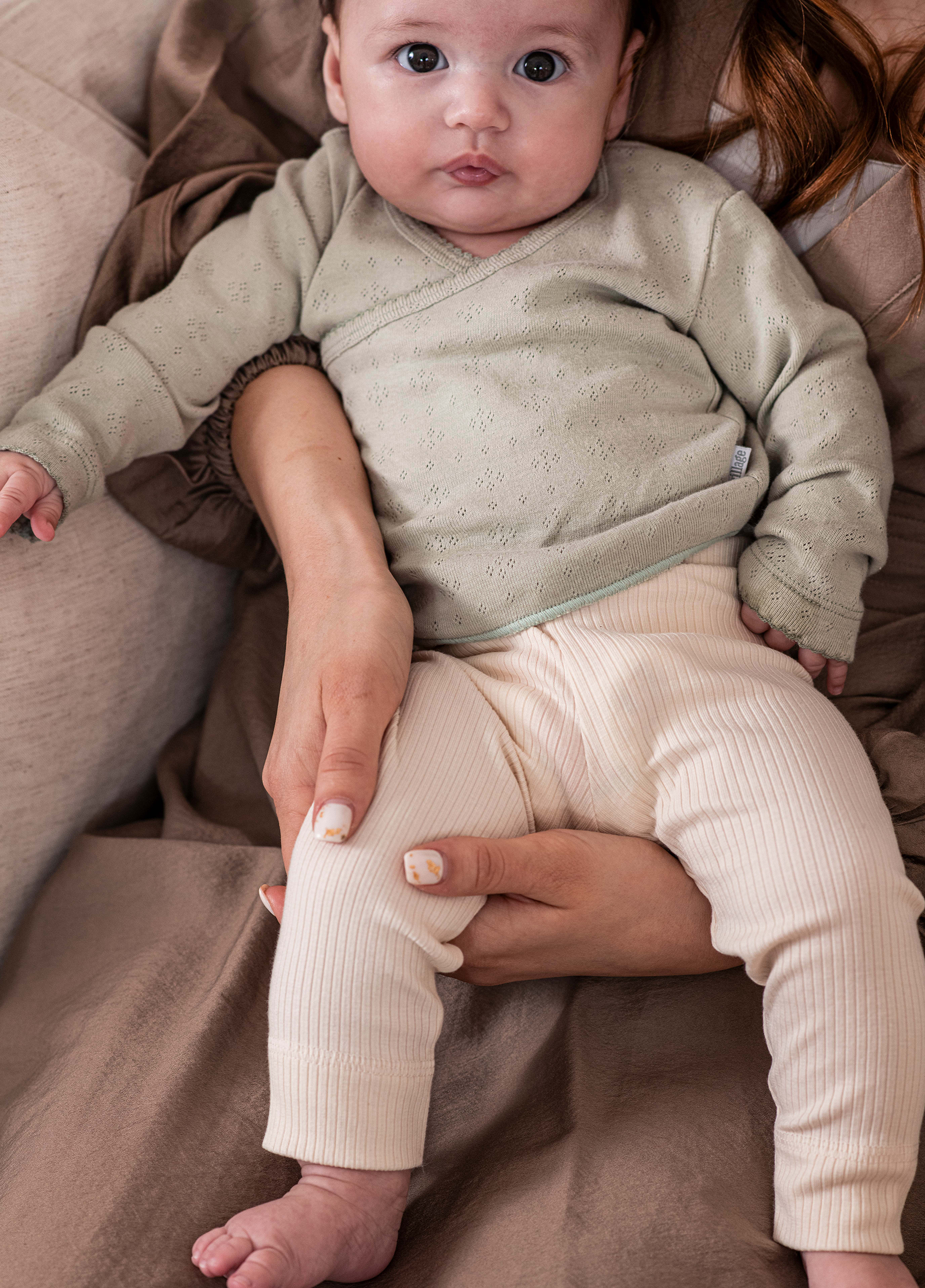 Long-sleeved shirt - pastel green