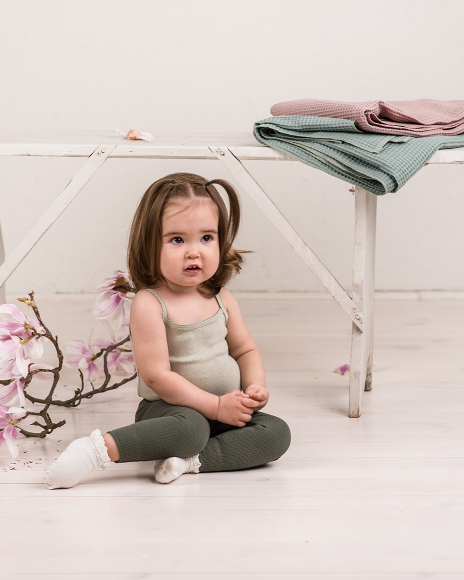 Strapless bodysuit - pastel green