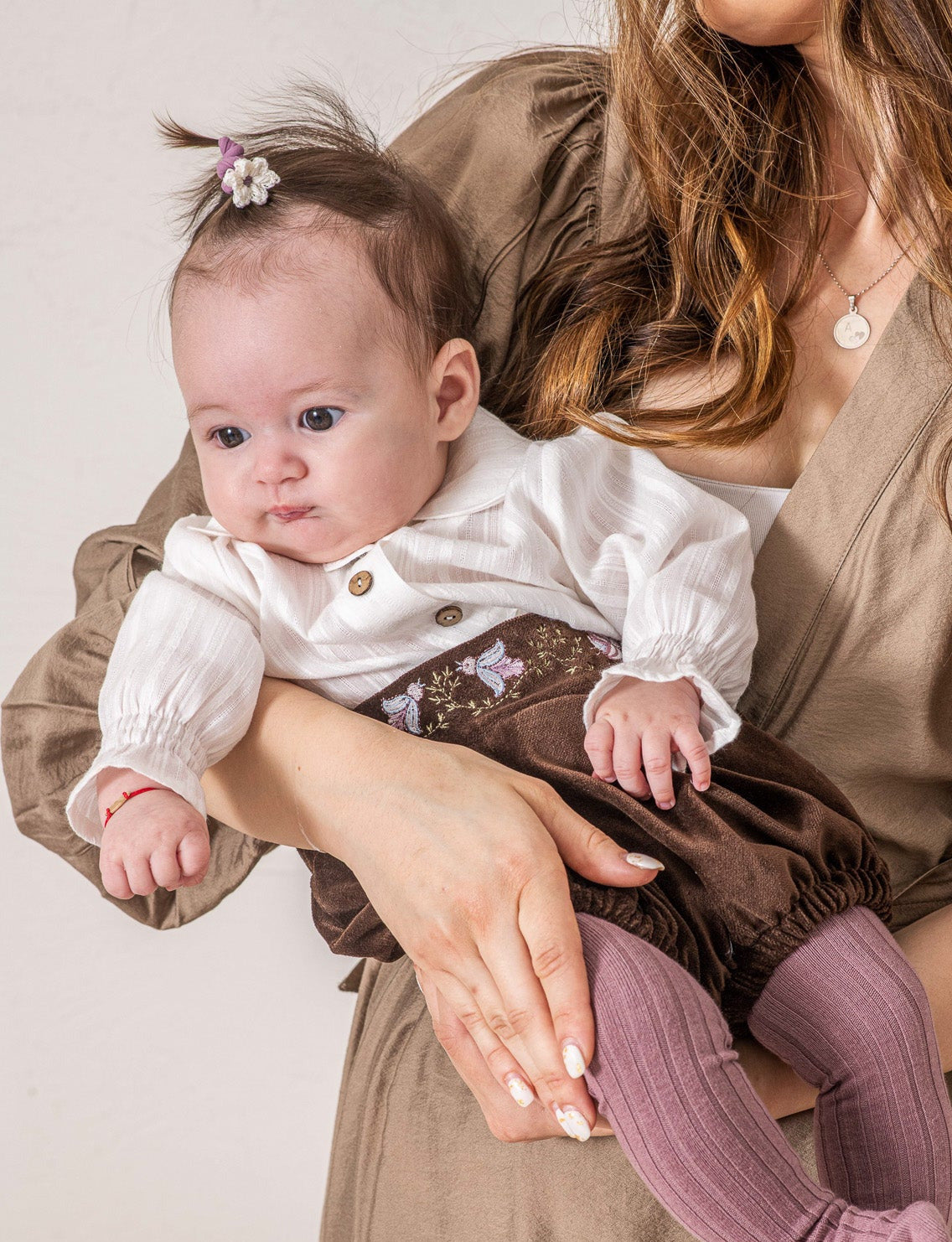 Košuljica dugih rukava - bela