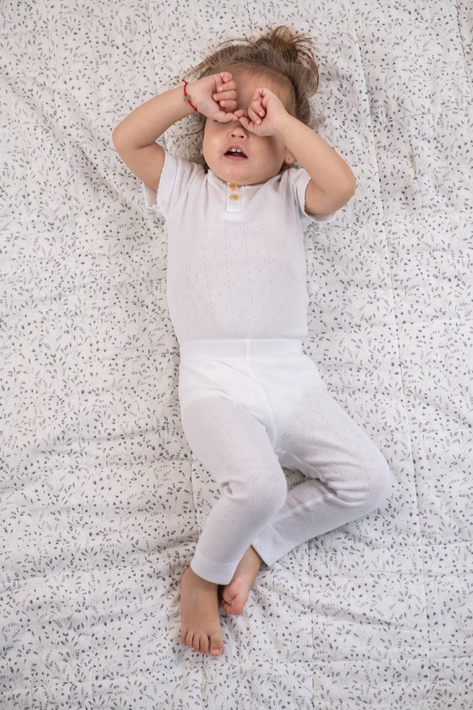 Short-sleeved bodysuit - white