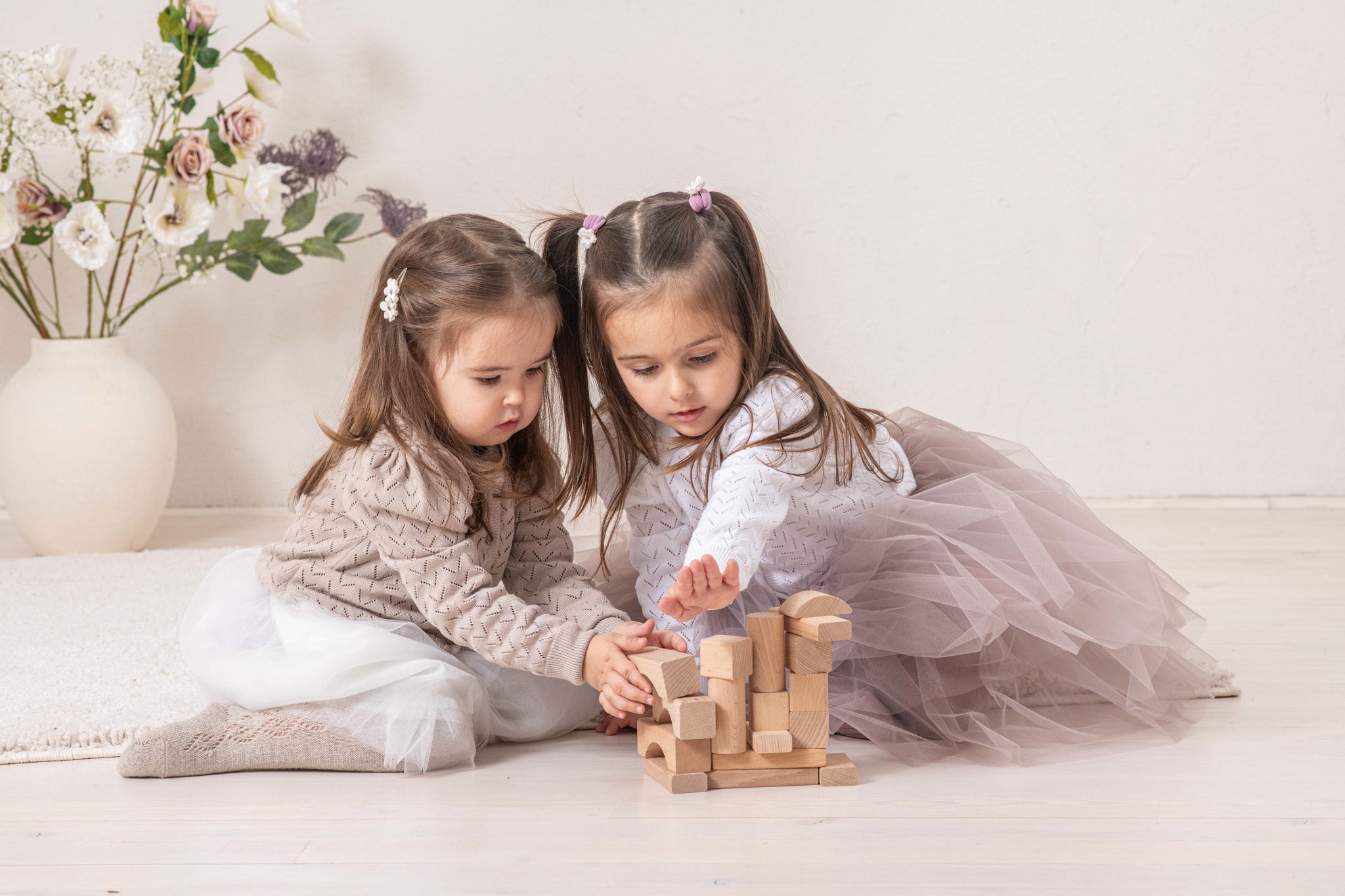 Organic Knit Kardigan - braon