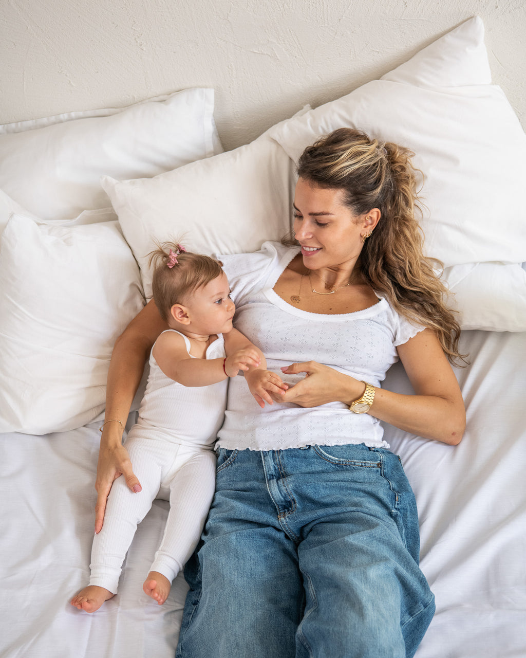 Rebraste helanke - bele