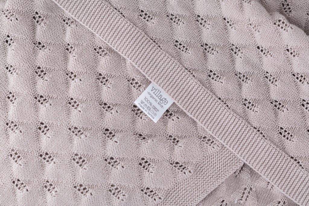 Organic Knit Blanket