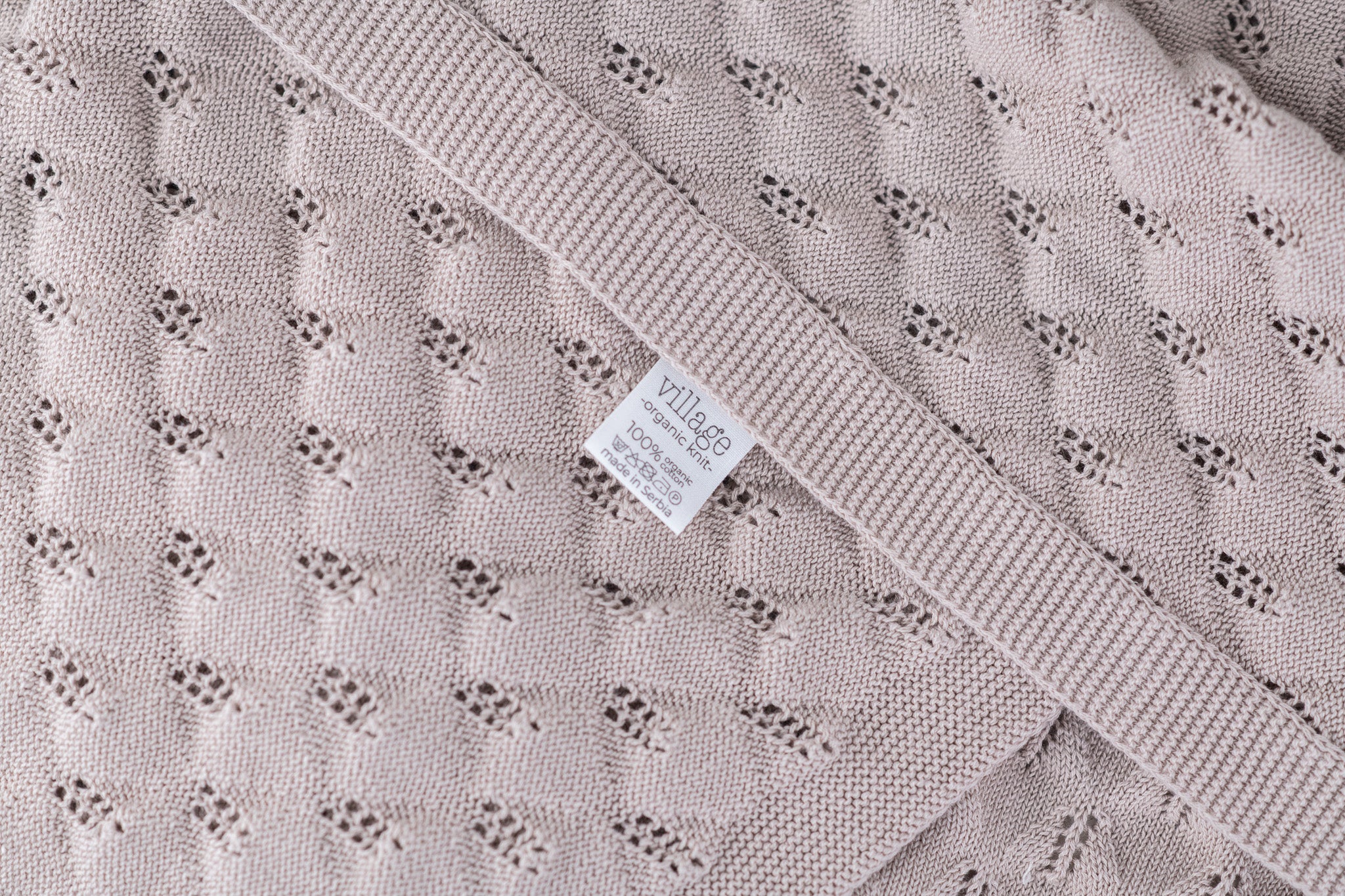 Organic Knit Blanket