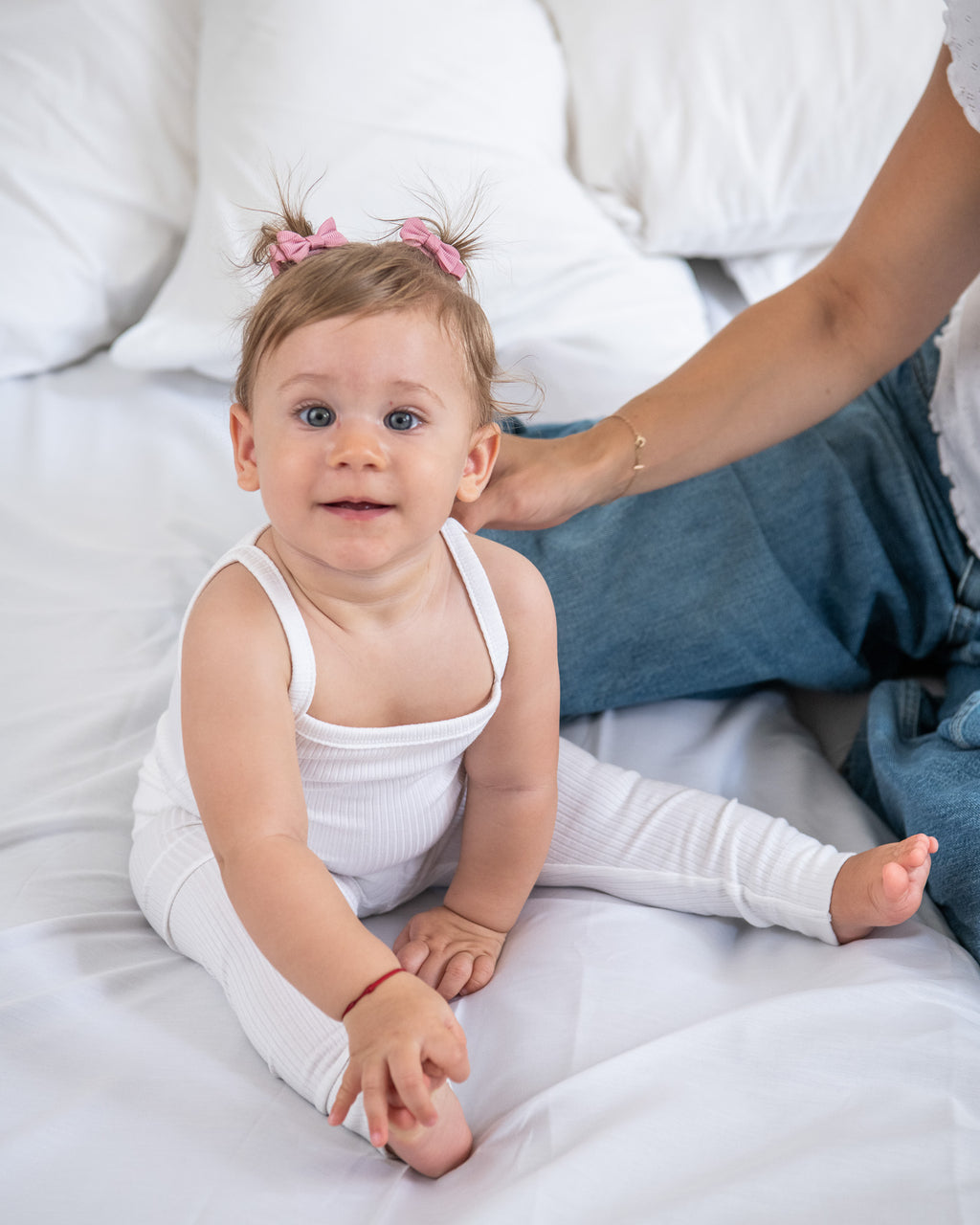 Rebraste helanke - bele