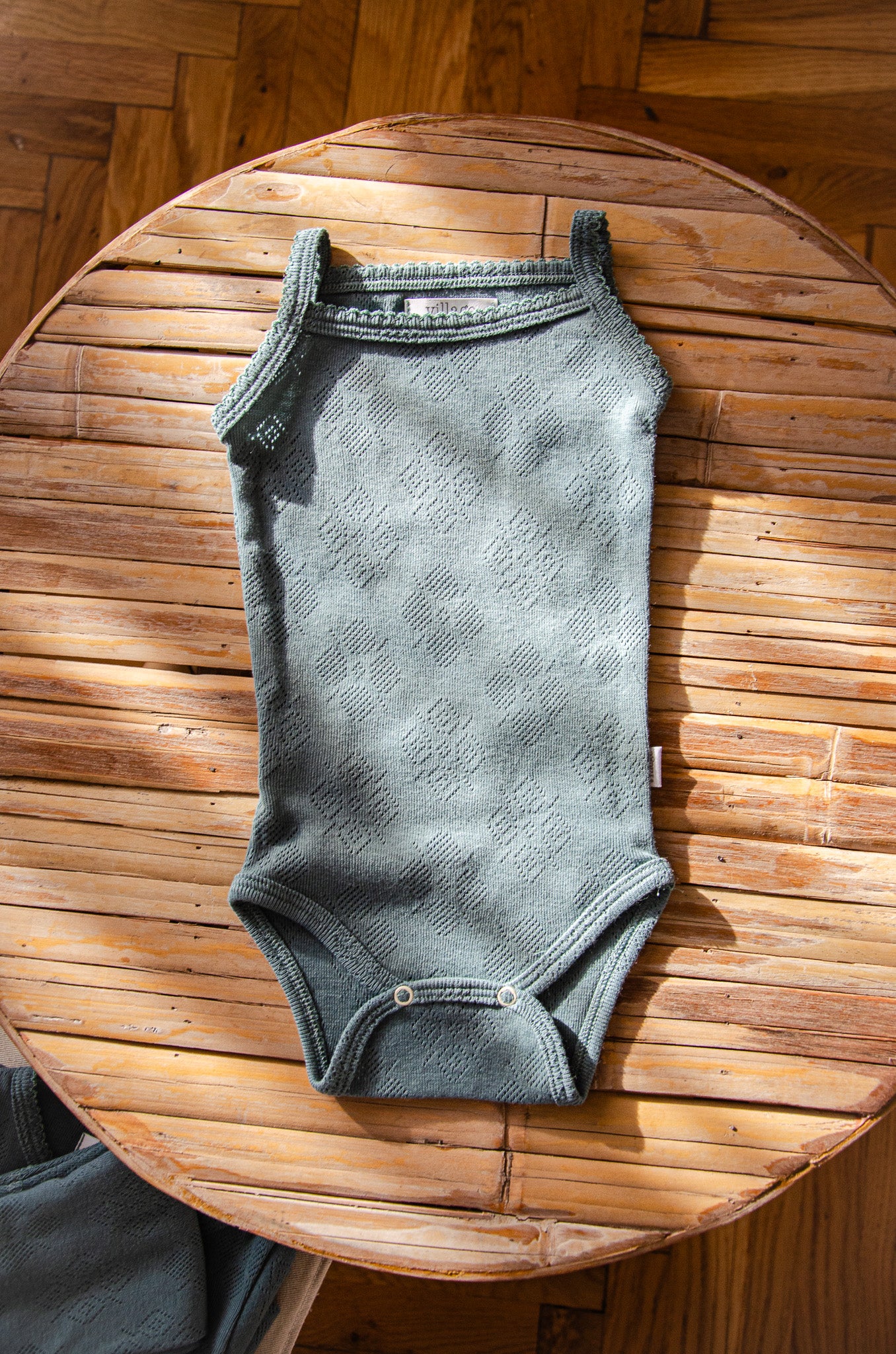 Strapless bodysuit - petroleum blue