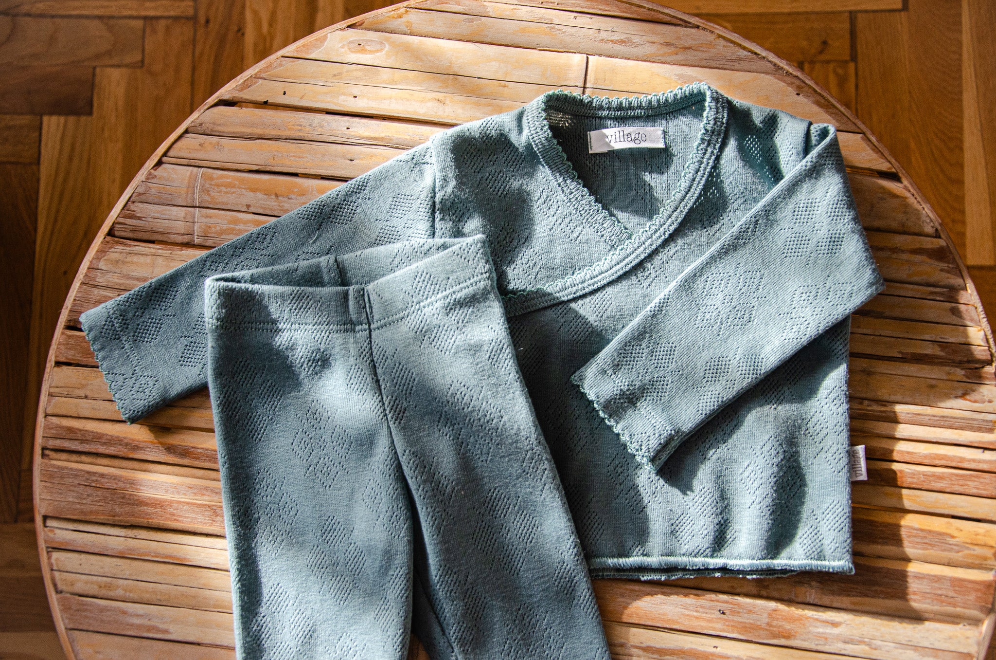 Long-sleeved shirt - petroleum blue