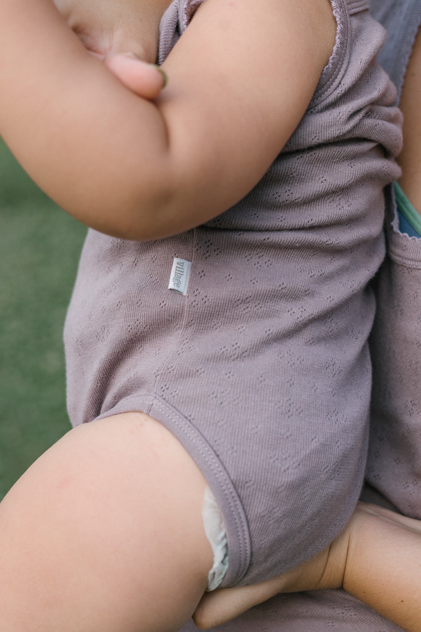 Bodi na bretele - ljubičasta