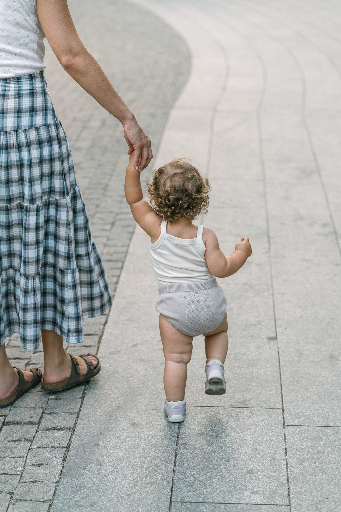 Organic Knit Gaćerone - braon