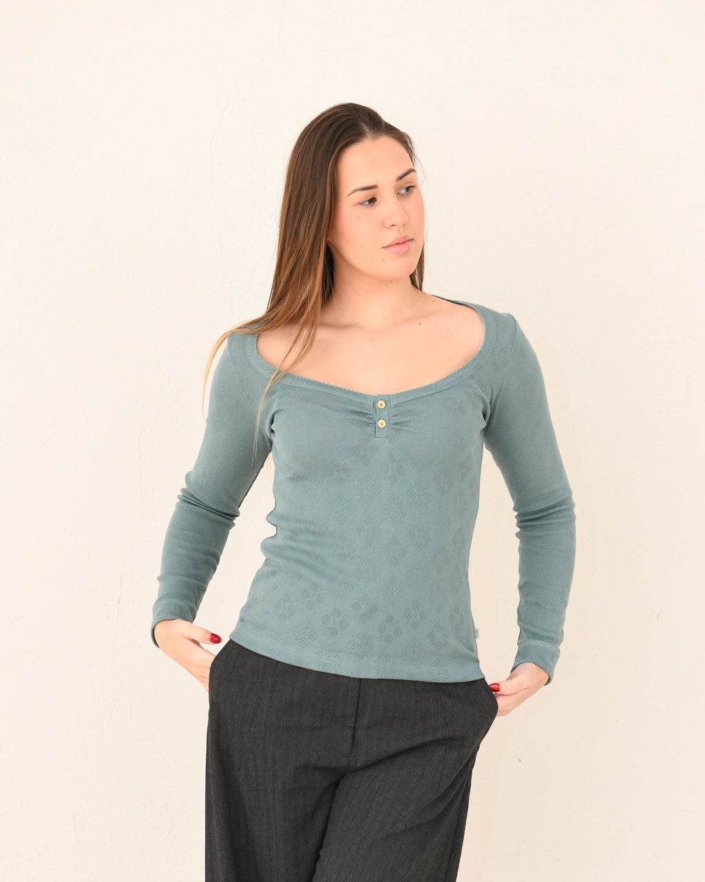 Мајица Луна - петролеј