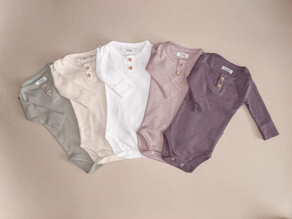 Long sleeve bodysuit - petroleum blue