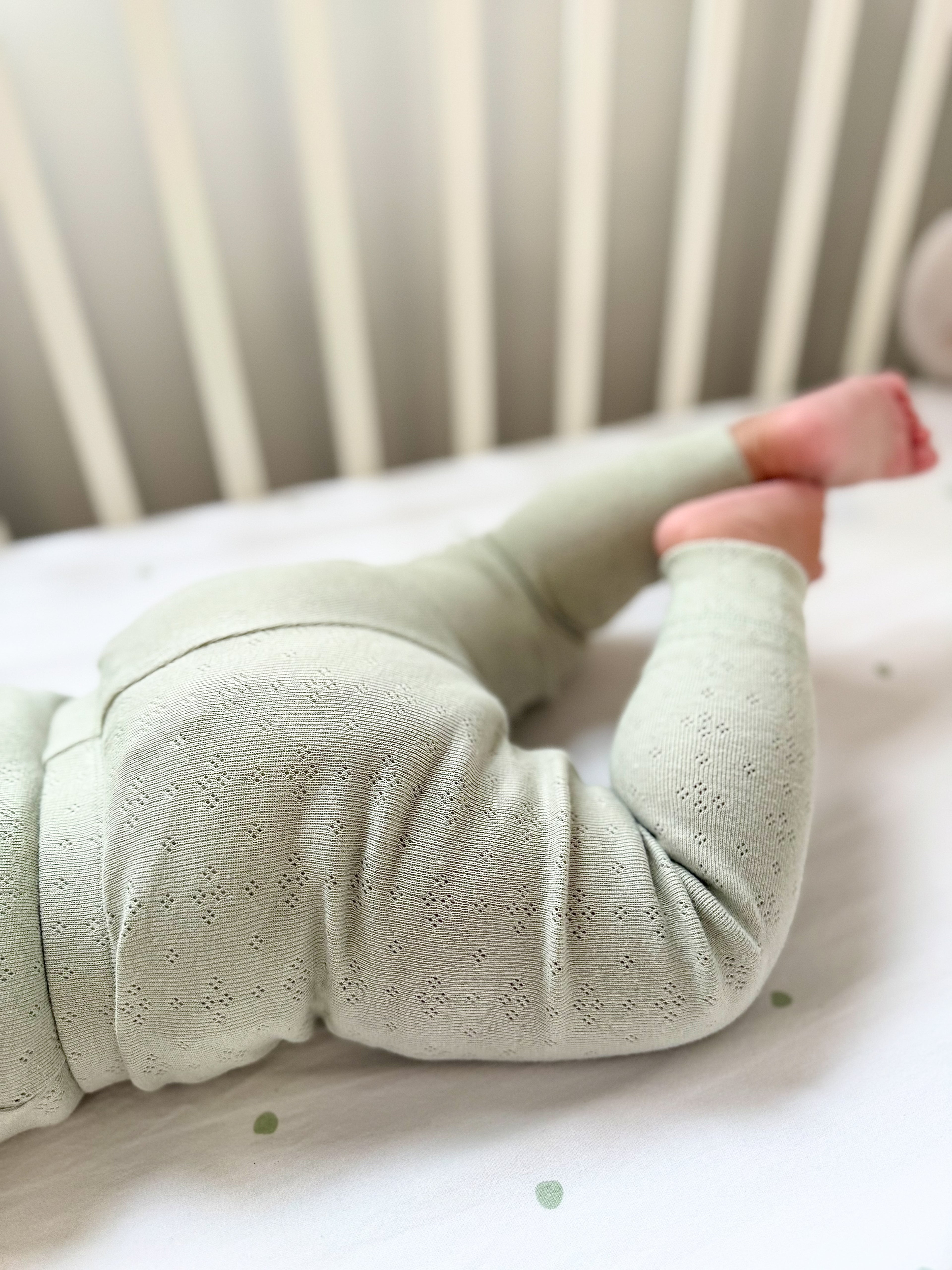 Leggings - pastel green