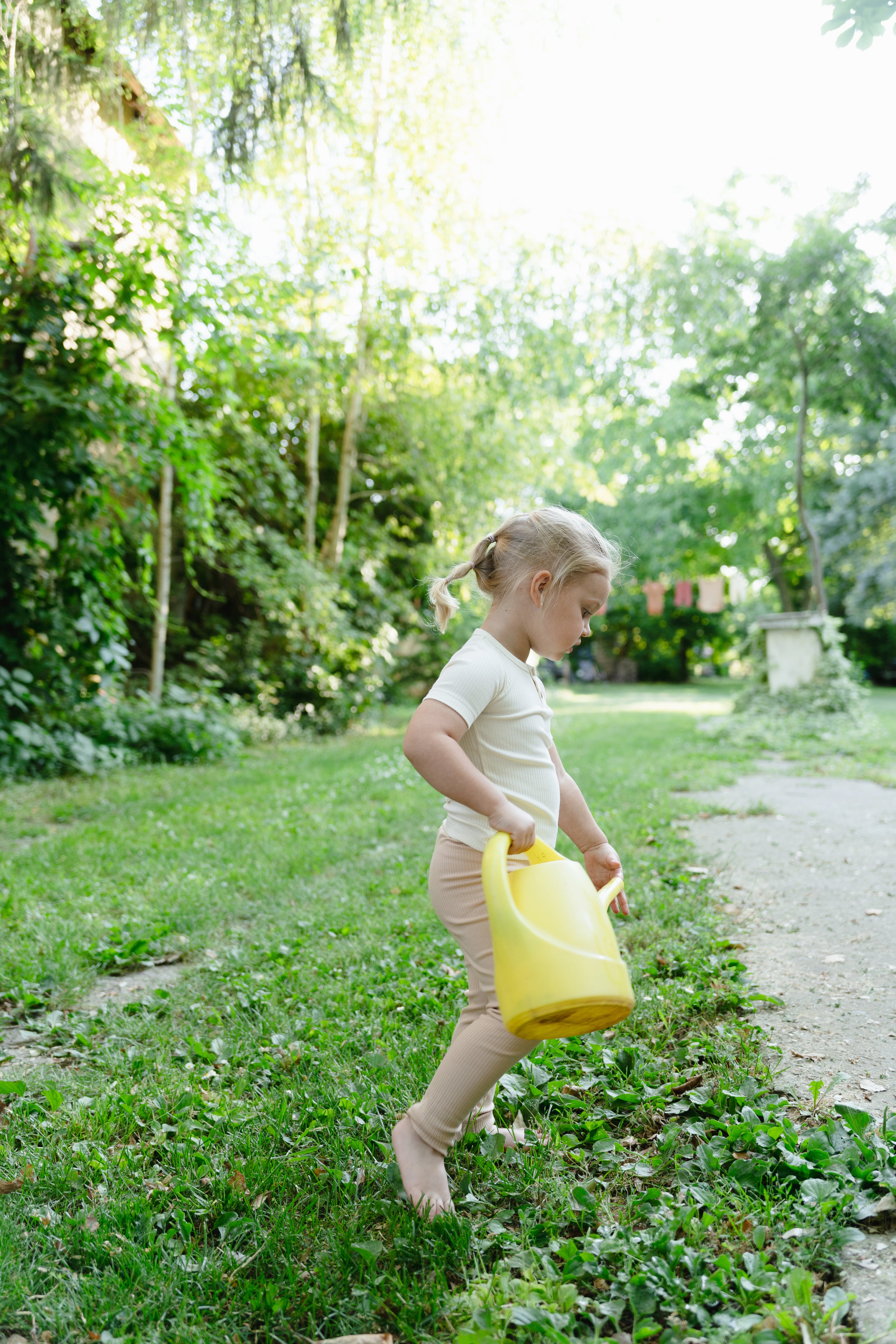 Ribbed short-sleeved T-shirt - cream