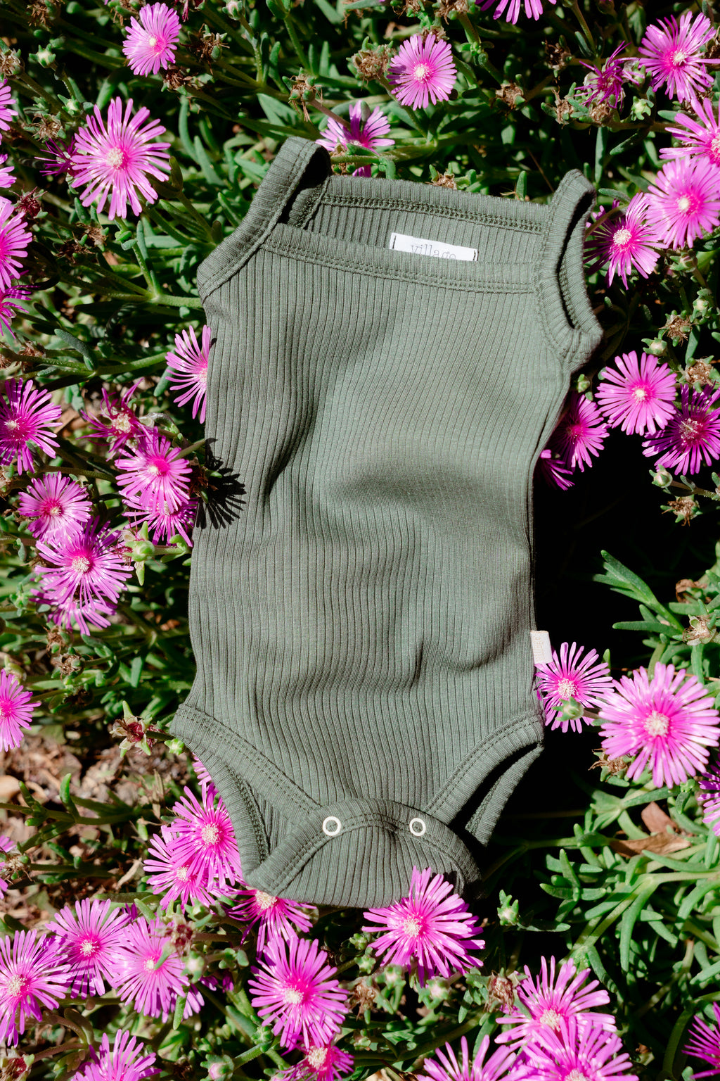 Rebrasti bodi na bretele- zelena