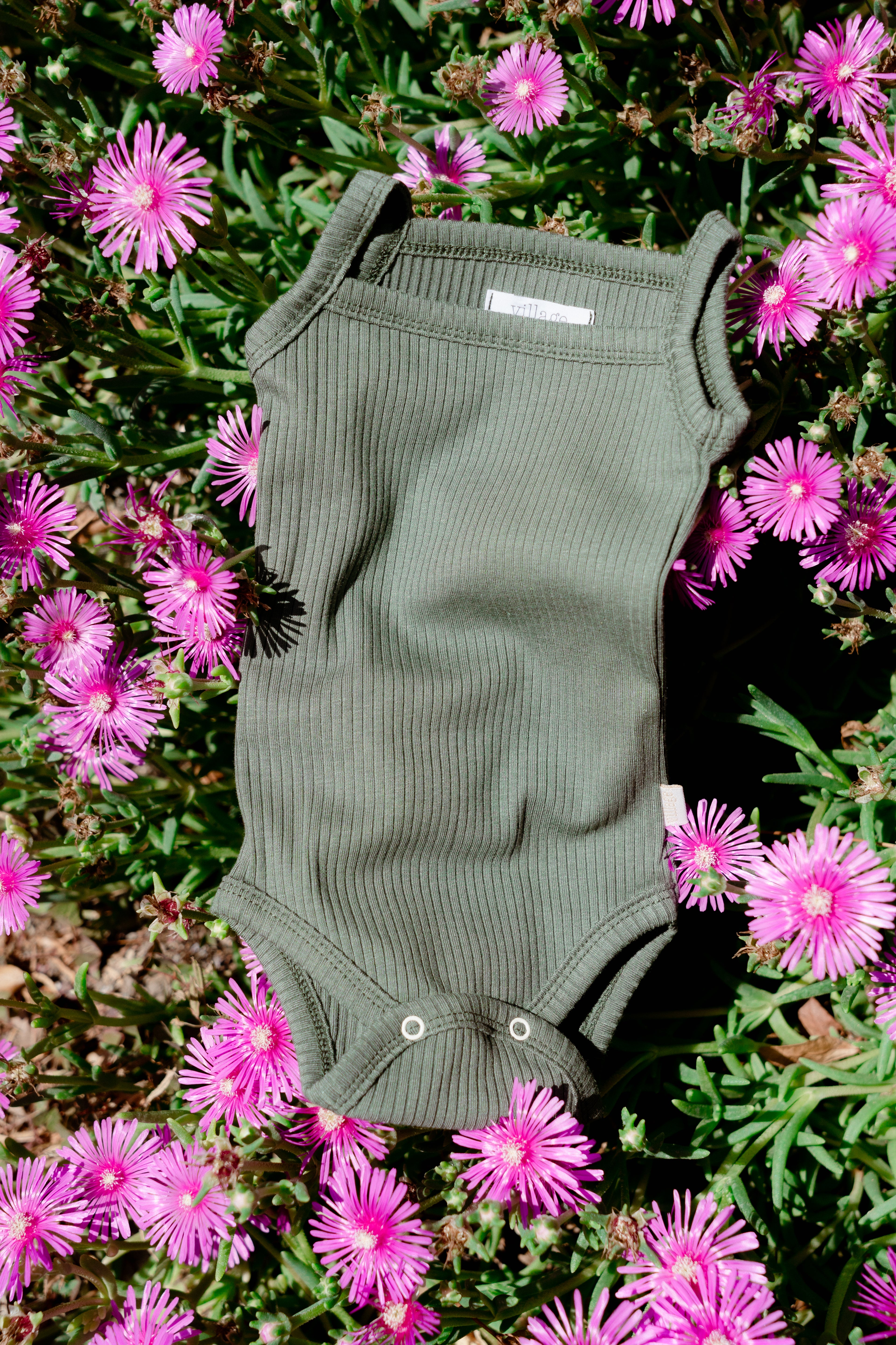 Rebrasti bodi na bretele- zelena