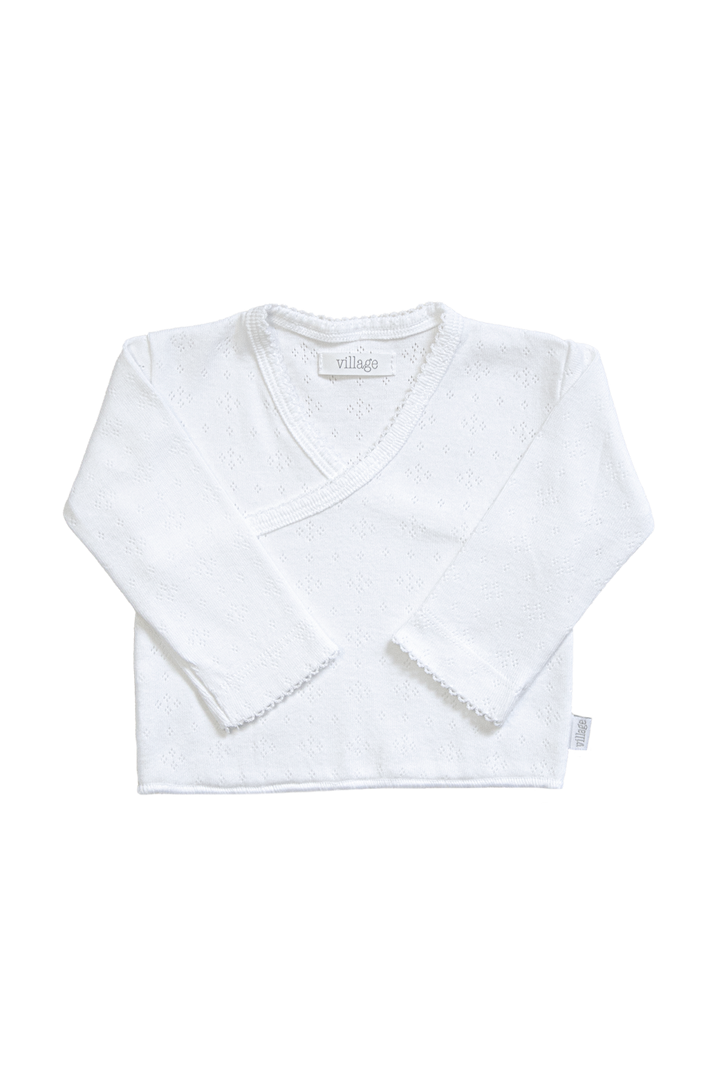 Benkica dugih rukava - bela