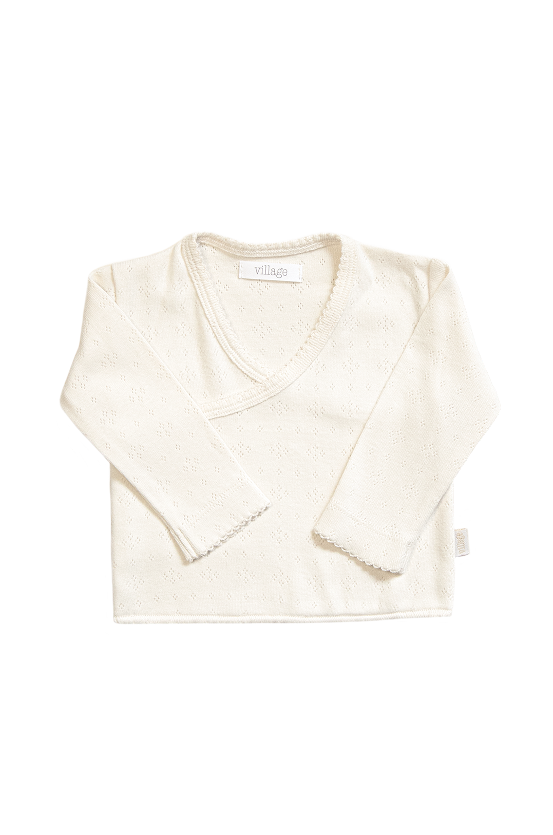 Long-sleeved shirt - cream