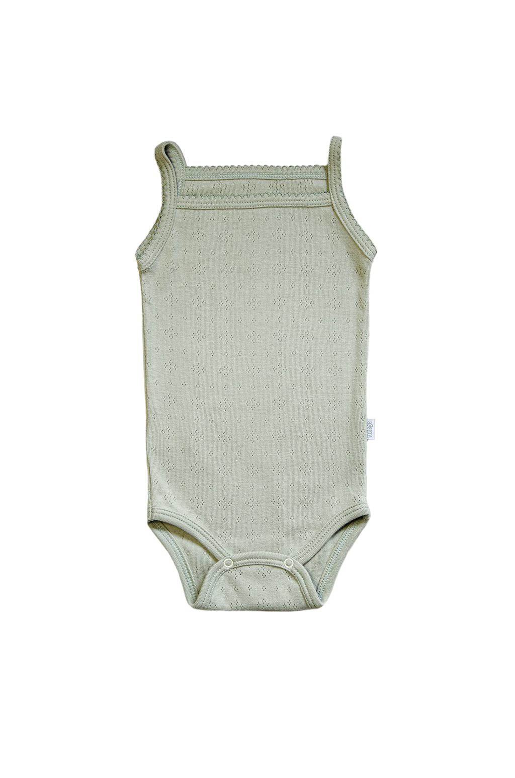 Bodi na bretele - zelena