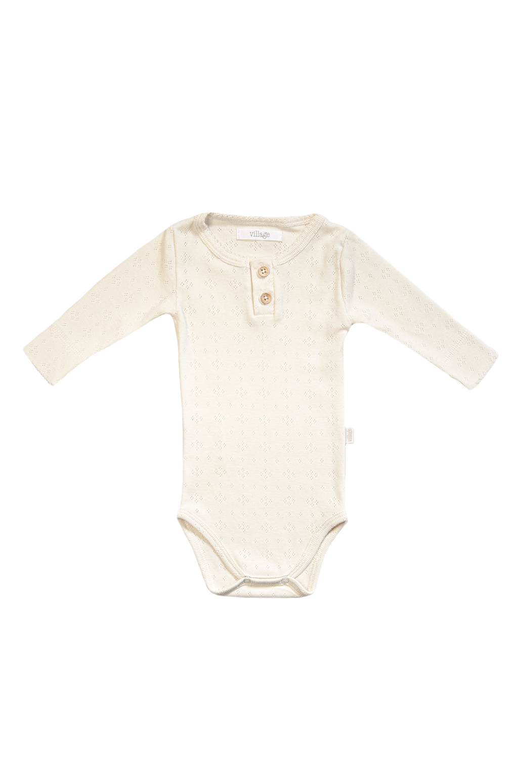 Bodi dugih rukava - krem