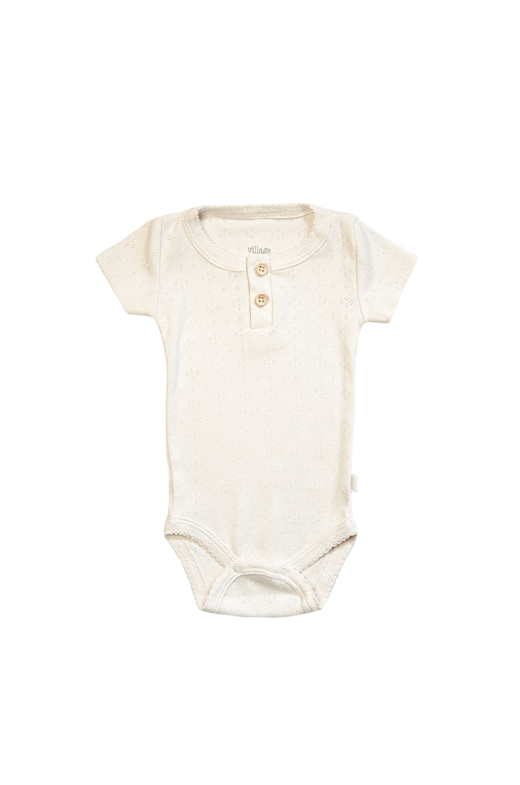 Bodi kratkih rukava - krem