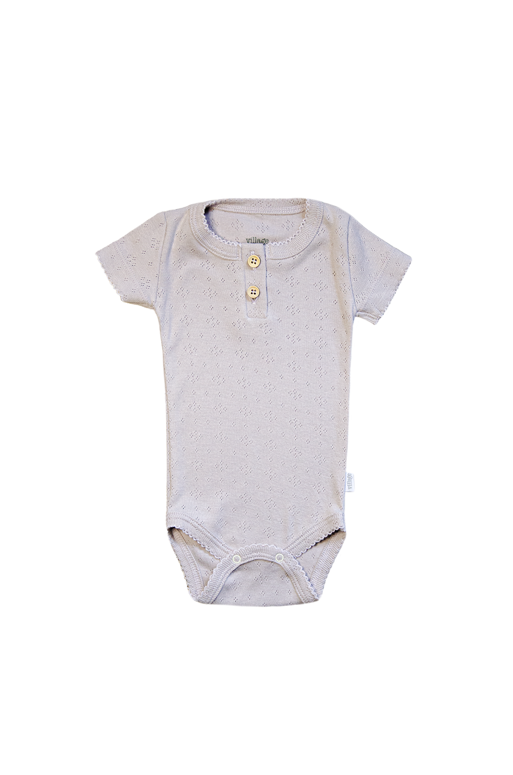 Short-sleeved bodysuit - lilac