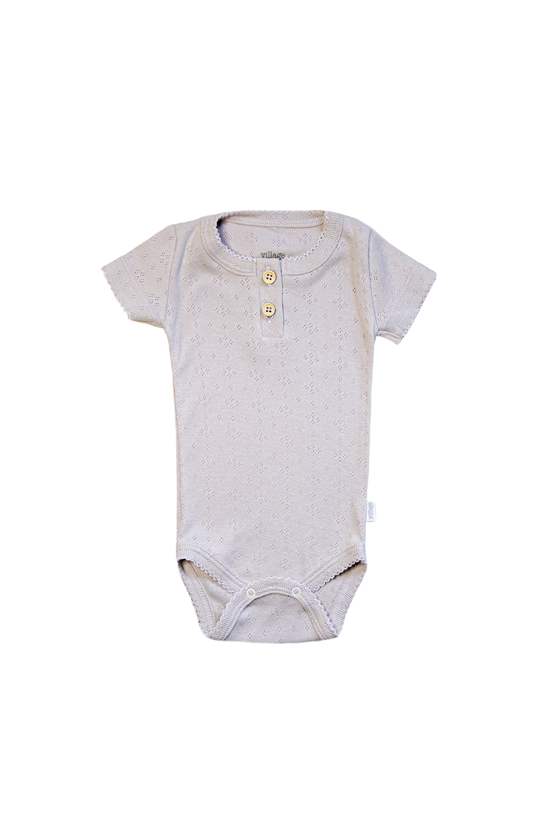 Short-sleeved bodysuit - lilac