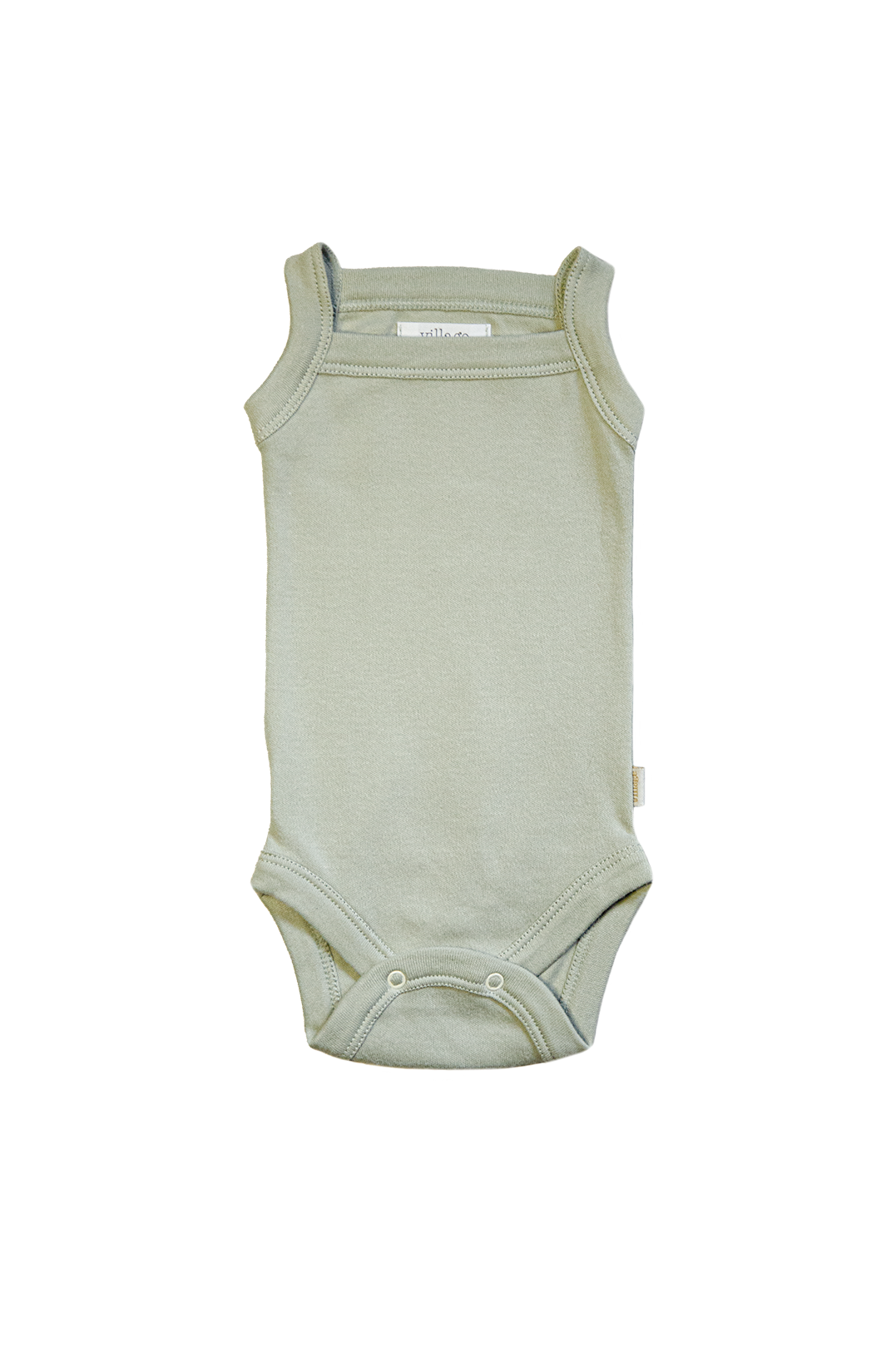 Sleeveless bodysuit - pastel green