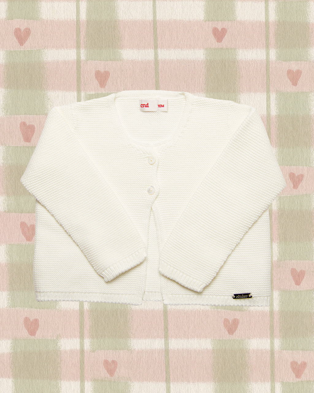 Lana cardigan- white chocolate