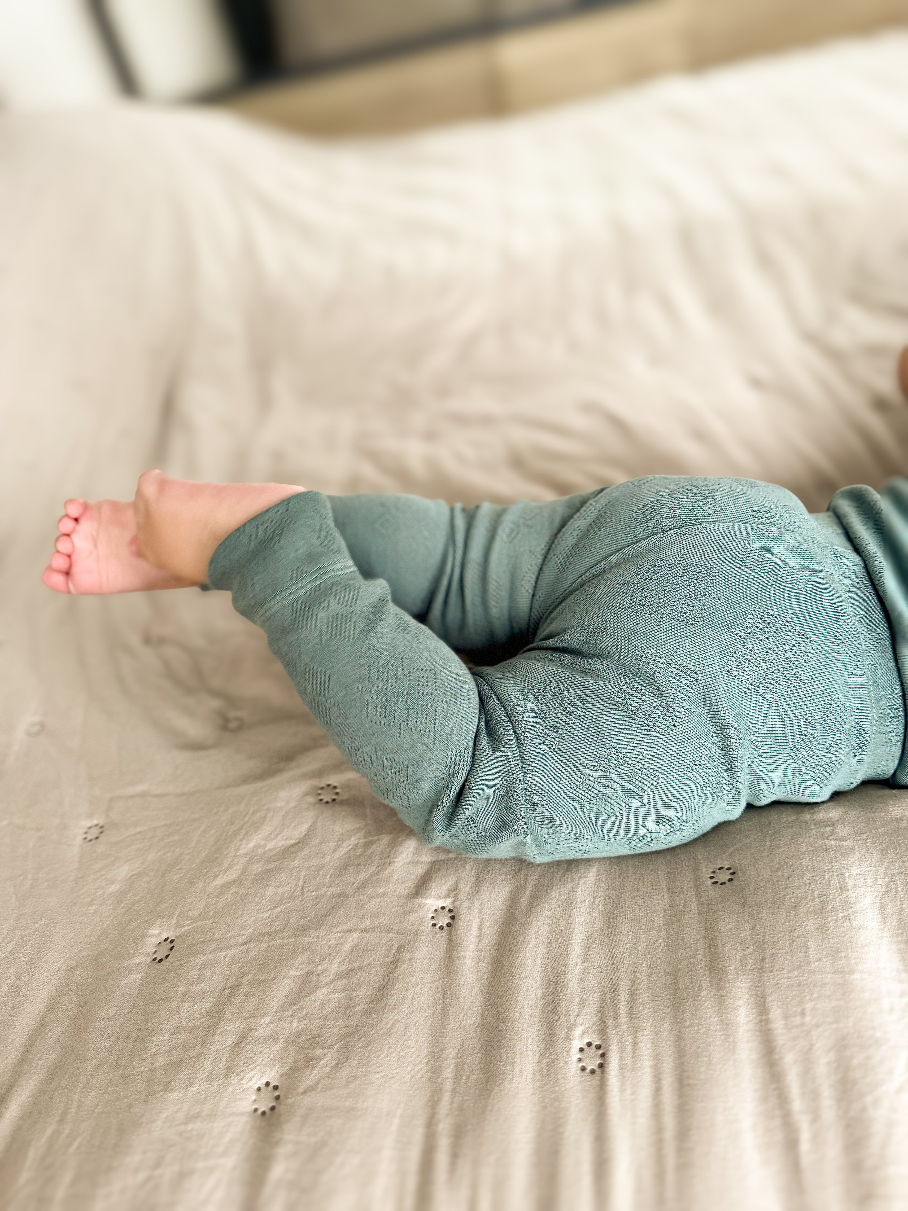 Leggings - petroleum blue