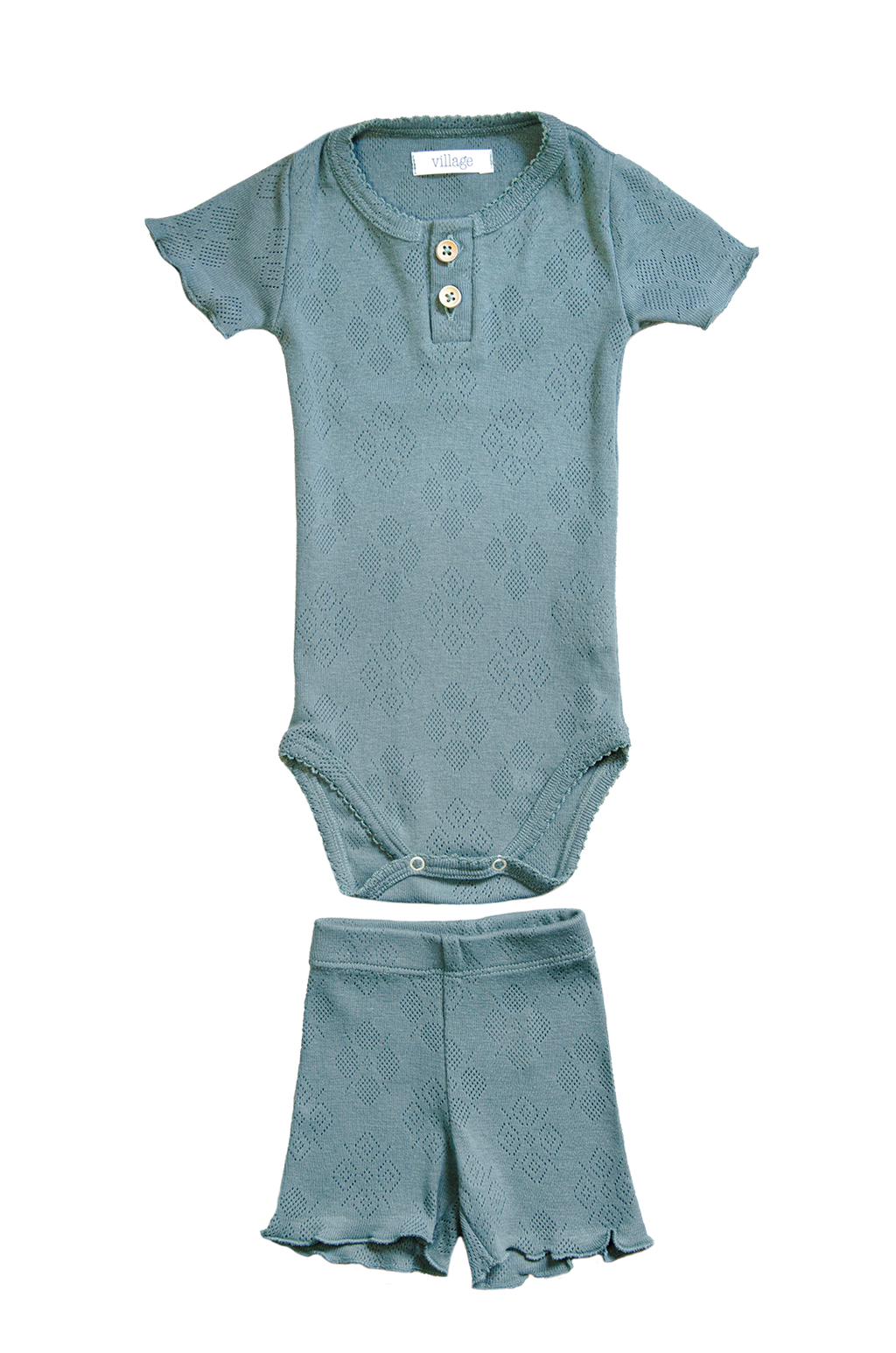 Komplet: Bodi kratkih rukava i šorts