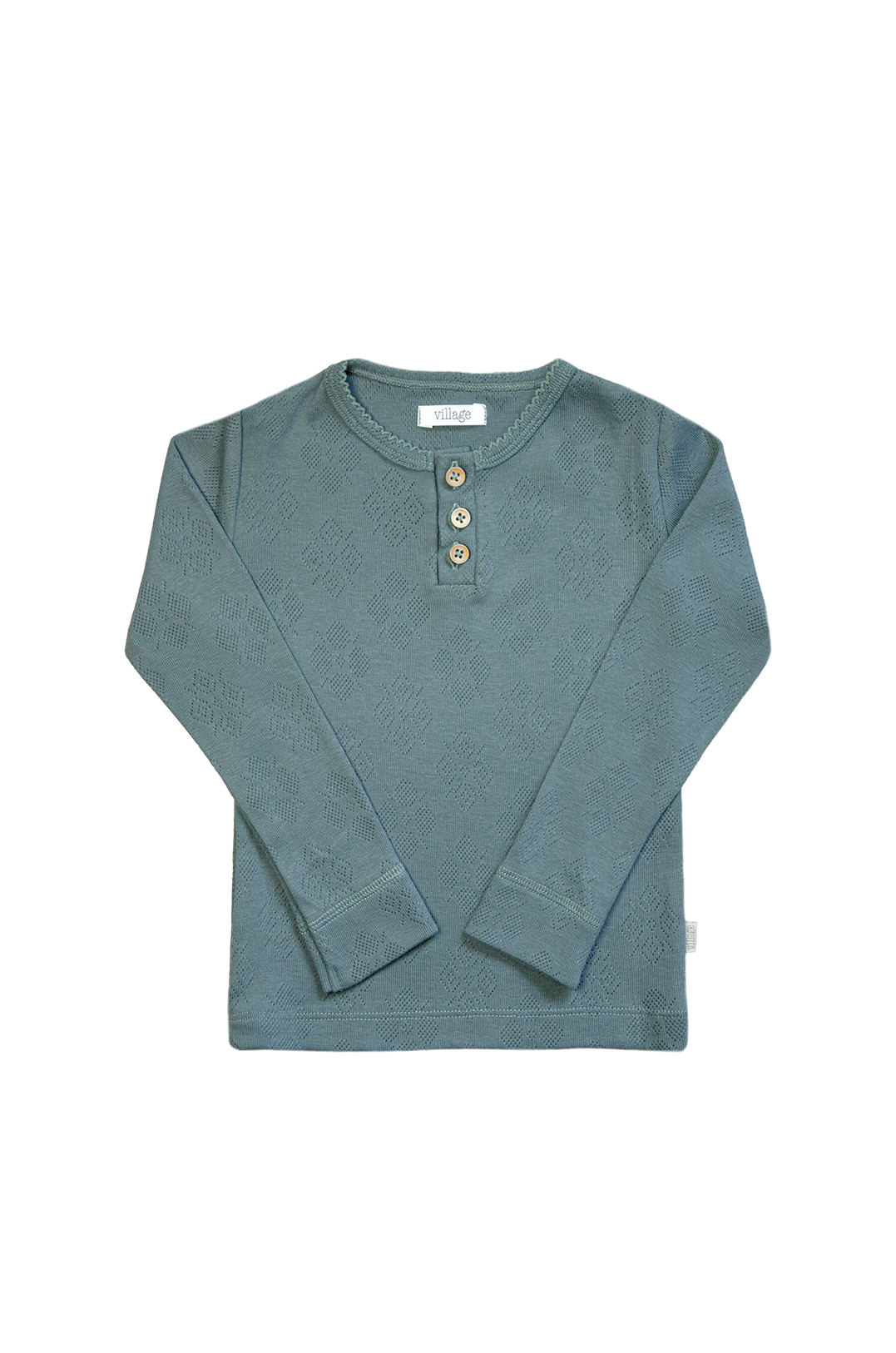 Long sleeve shirt - petroleum blue