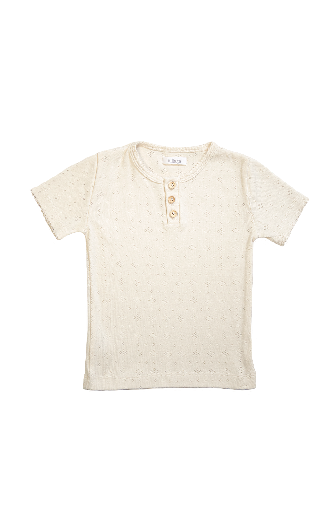 Short sleeve shirt - cream