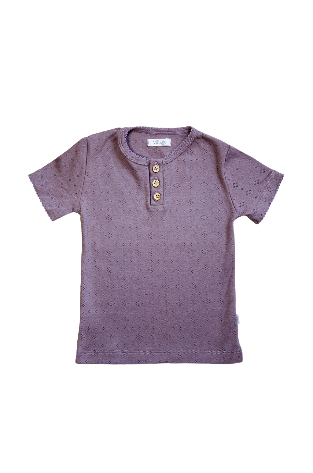 Short sleeve shirt - purple