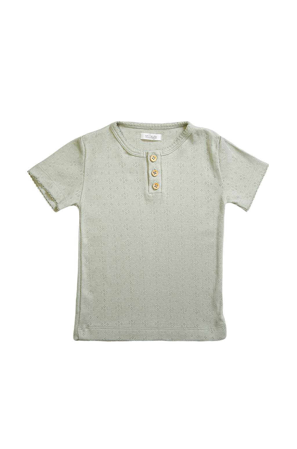 Short sleeve shirt - pastel green