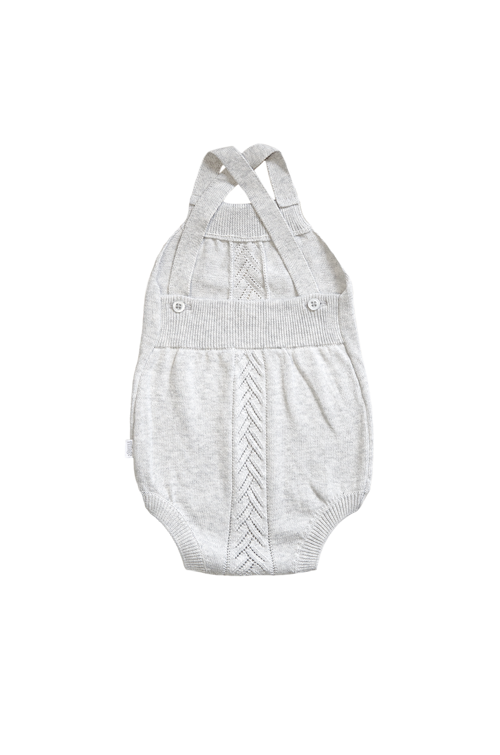 Organic Knit Bodi - siva