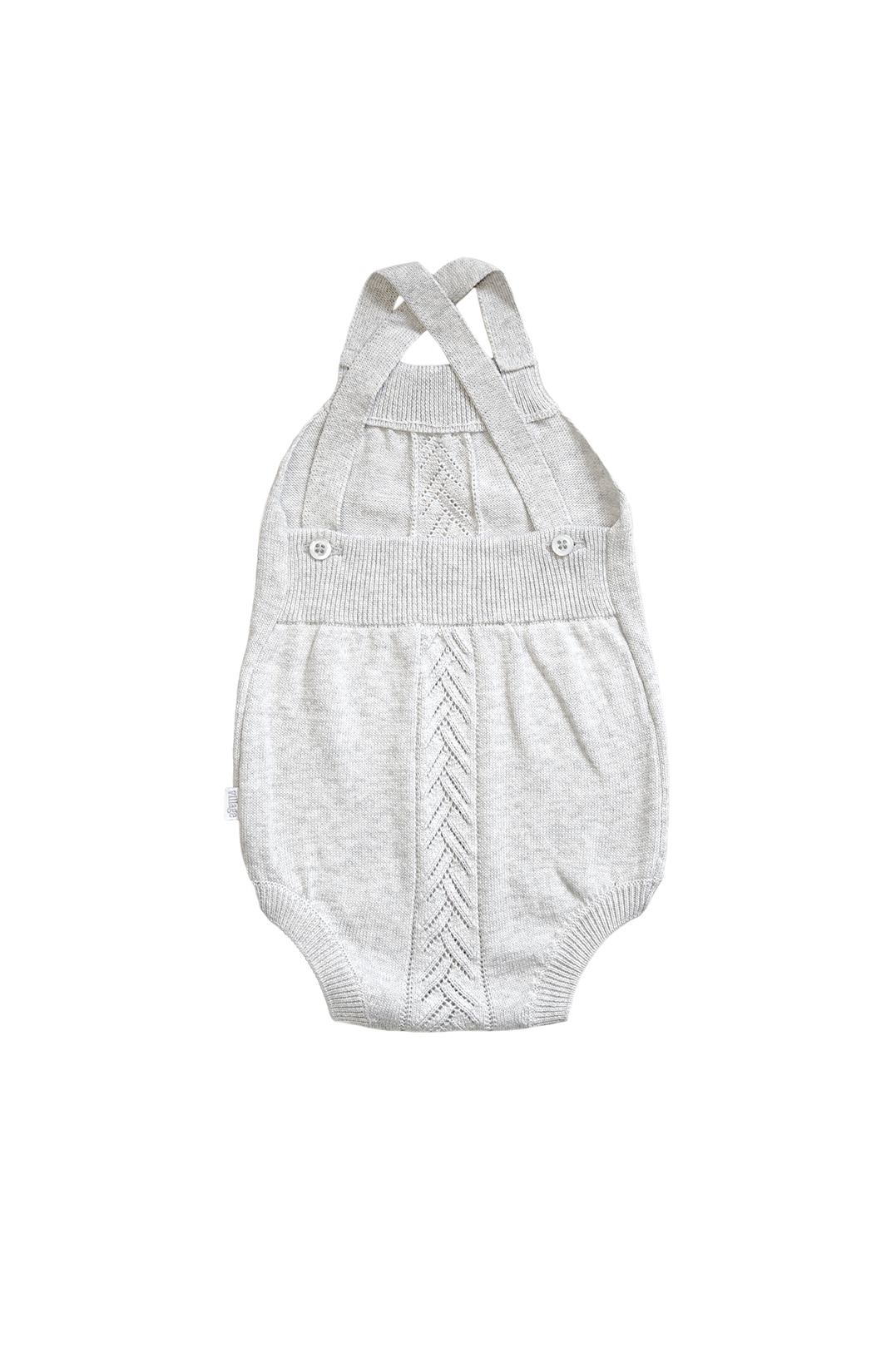 Organic Knit Bodi - siva