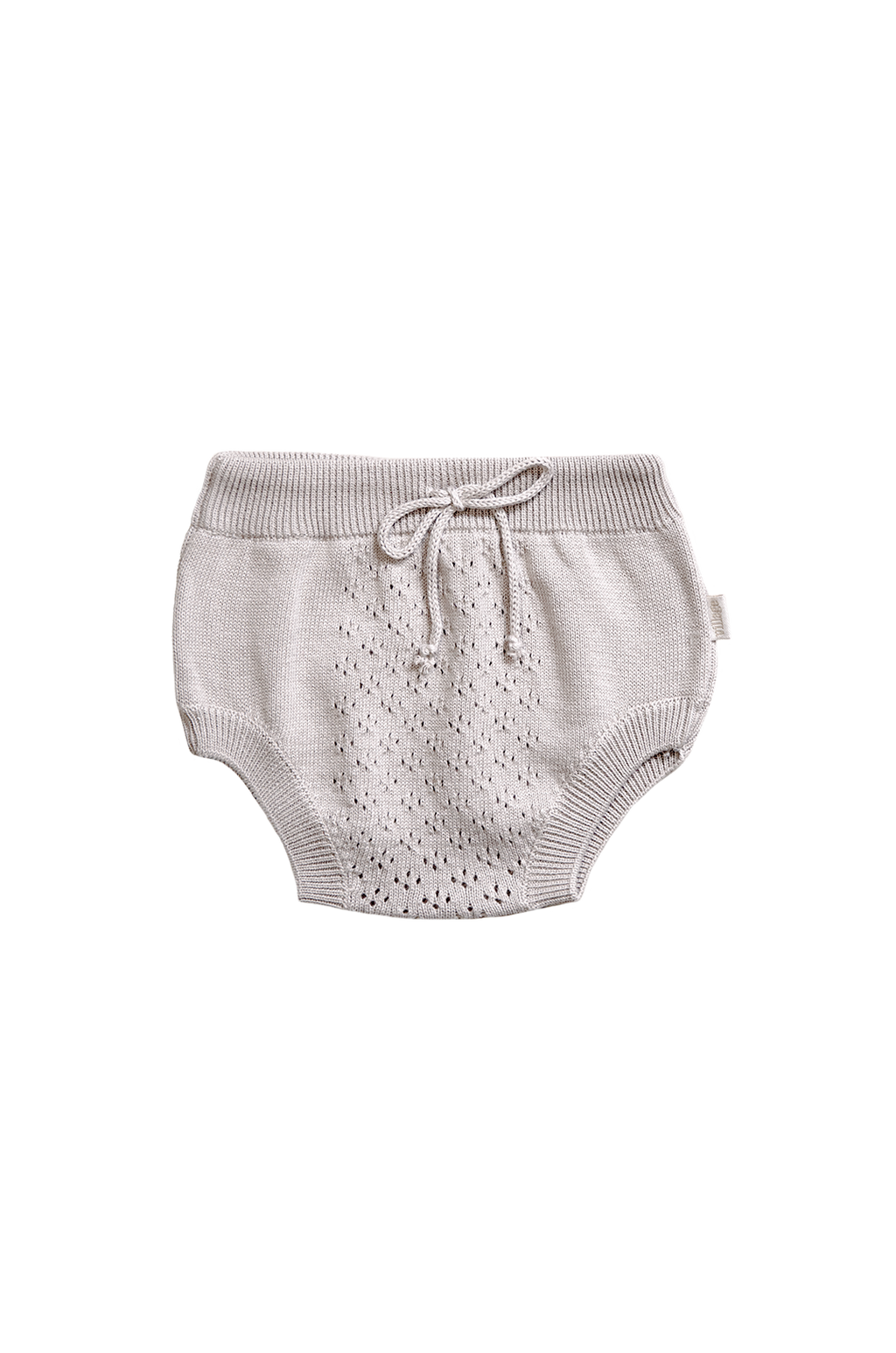 Organic Knit Gaćerone - braon