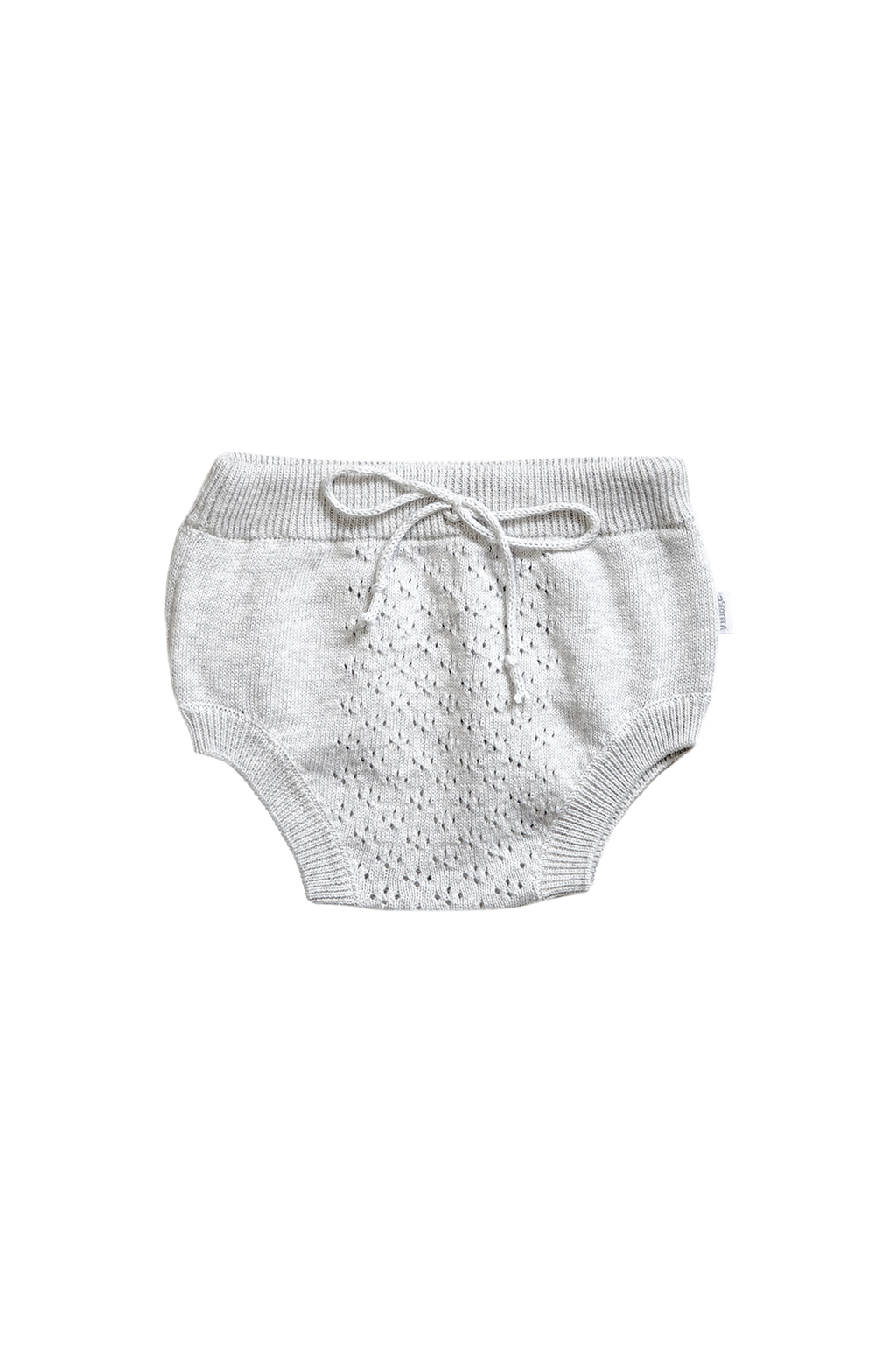 Organic Knit Gaćerone - siva