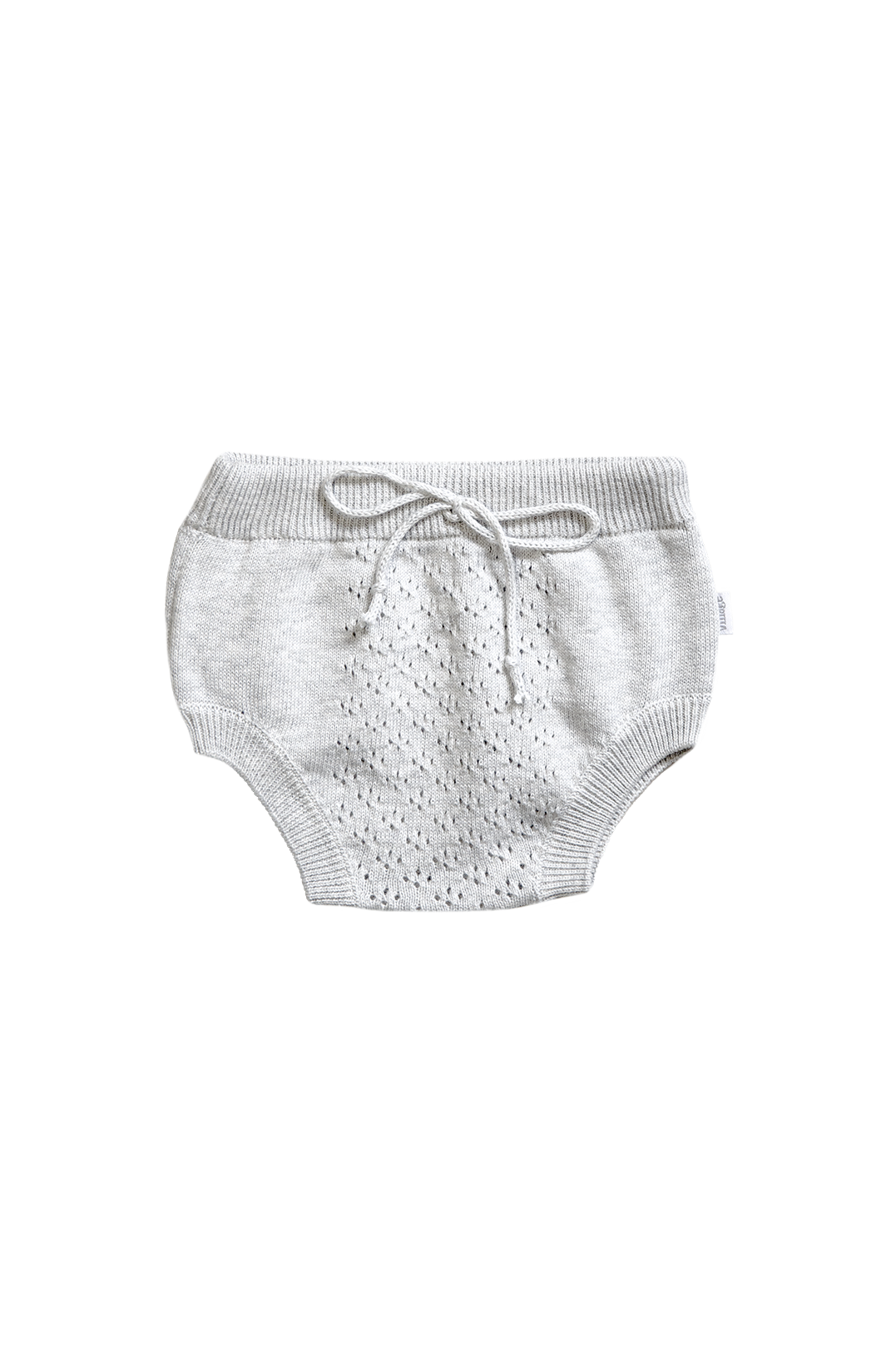 Organic Knit Gaćerone - siva