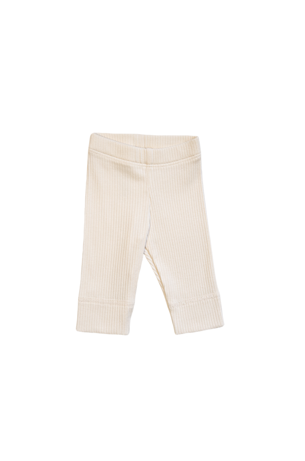 Rebraste helanke - krem