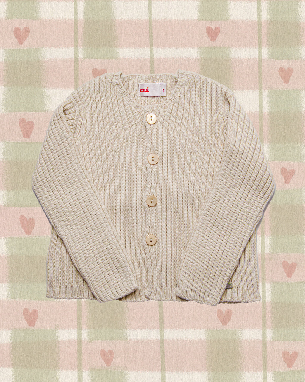 Ribbed jumper - late