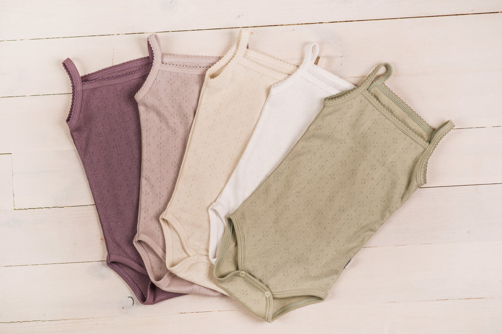 Bodi na bretele - bela